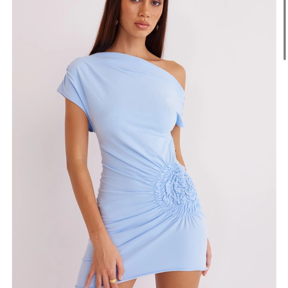 SNDYS Olividae Mini Dress Blue